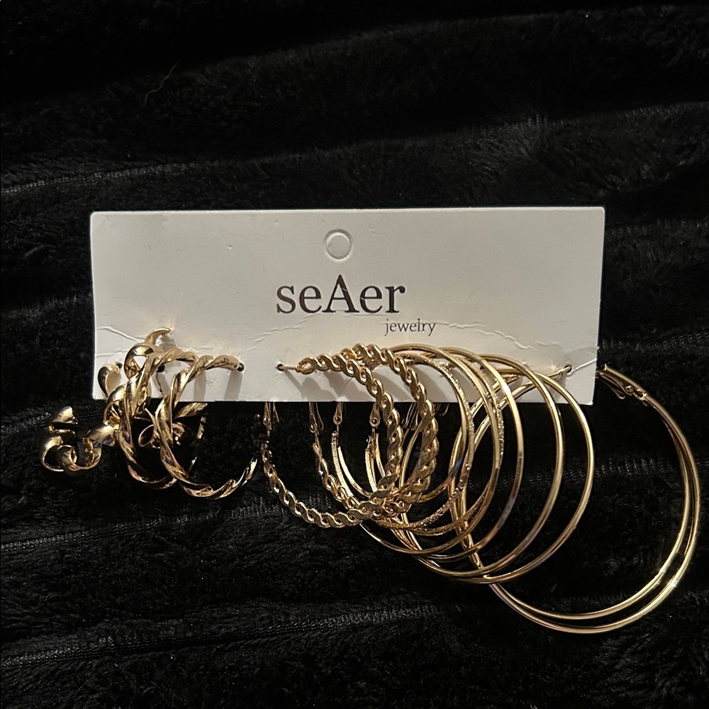 Gold Hoop Earrings Collection